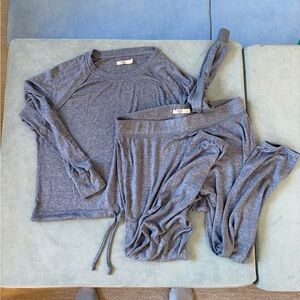 UGG Heathered Blue Pajama Set